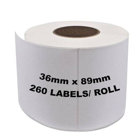 1 Box (260 labels) Dymo Compatible Large Address Labels 36x89mm for Labelwriter LW Printers