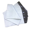 Image of 100 x Recyclable White Courier Satchel Postal Poly Mailer Bag 350 x 480mm, 60u thickness