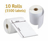 Image of 10 x Rolls of Generic Thermal Shipping Labels 4x6, 100x150mm (3500 Labels)